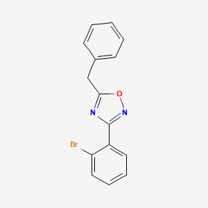 5-Benzyl-3-(2-bromophenyl)-1,2,4-oxadiazole