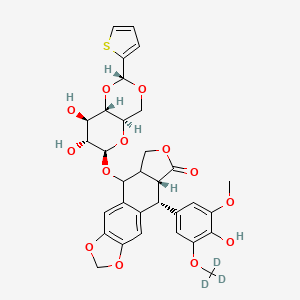 molecular formula C32H32O13S B13725525 Teniposide-d3 