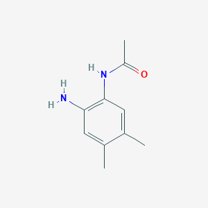 molecular formula C10H14N2O B1372563 N-(2-Amino-4,5-dimethylphenyl)acetamide CAS No. 117044-02-7