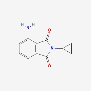 4-amino-2-cyclopropyl-2,3-dihydro-1H-isoindole-1,3-dione