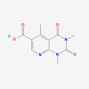 1,3,5-trimethyl-2,4-dioxo-1H,2H,3H,4H-pyrido[2,3-d]pyrimidine-6-carboxylic acid