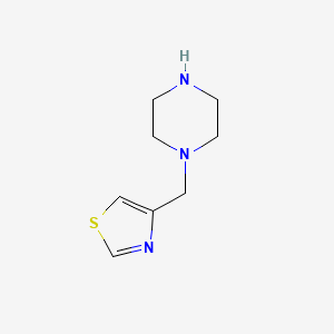 4-(Piperazin-1-ylmethyl)-1,3-thiazole