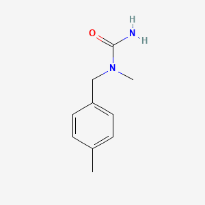 1-Methyl-1-[(4-methylphenyl)methyl]urea