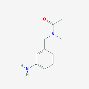N-[(3-aminophenyl)methyl]-N-methylacetamide