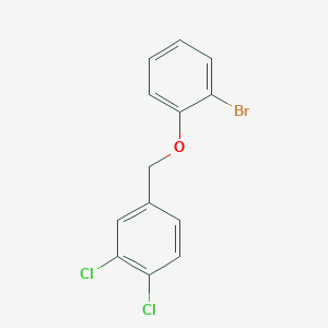 4-((2-Bromophenoxy)methyl)-1,2-dichlorobenzene