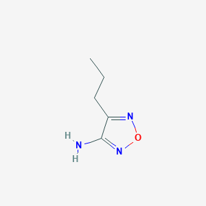 B1372614 4-Propyl-1,2,5-oxadiazol-3-amine CAS No. 872188-99-3