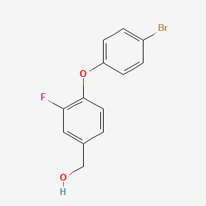 [4-(4-Bromophenoxy)-3-fluorophenyl]methanol