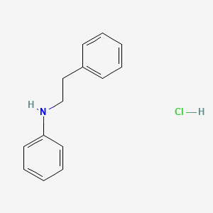 molecular formula C14H16ClN B13726324 Phenethyl-phenyl-amine hydrochloride 