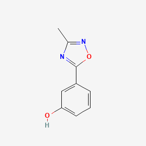 3-(3-Methyl-1,2,4-oxadiazol-5-yl)phenol