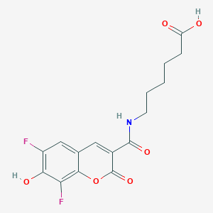 molecular formula C16H15F2NO6 B13726523 PB LC Acid 