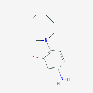 4-(Azocan-1-yl)-3-fluoroaniline