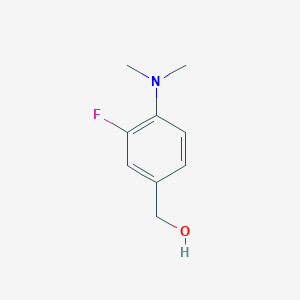 [4-(Dimethylamino)-3-fluorophenyl]methanol