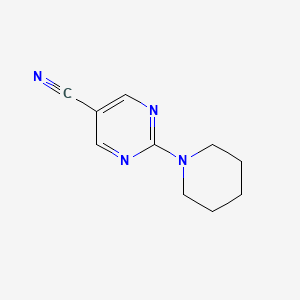 2-(1-Piperidinyl)-5-pyrimidinecarbonitrile