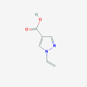 molecular formula C6H6N2O2 B1372661 1-Vinyl-1H-pyrazole-4-carboxylic acid CAS No. 905307-07-5
