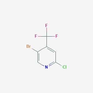 5-Bromo-2-chloro-4-(trifluoromethyl)pyridine