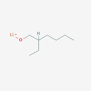 molecular formula C8H17LiO B13726732 Lithium 2-ethylhexan-1-olate CAS No. 34689-96-8