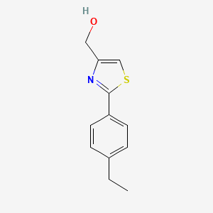 [2-(4-Ethyl-phenyl)-thiazol-4-YL]-methanol