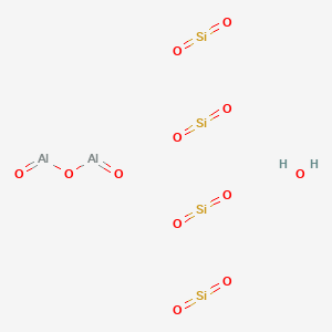 molecular formula Al2H2O12Si4 B13726857 dioxosilane;oxo(oxoalumanyloxy)alumane;hydrate 