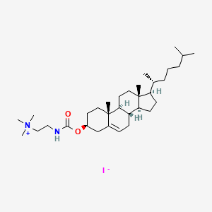 molecular formula C33H59IN2O2 B13726897 Cholesteryl N-(trimethylammonioethyl)carbamate Iodide 
