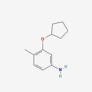 3-(Cyclopentyloxy)-4-methylaniline