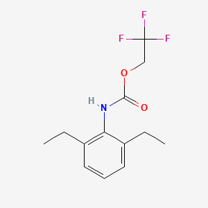 2,2,2-Trifluoroethyl 2,6-diethylphenylcarbamate
