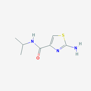 2-amino-N-(propan-2-yl)-1,3-thiazole-4-carboxamide