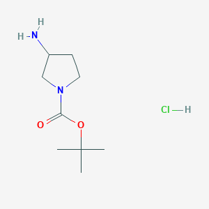 Tert-butyl 3-aminopyrrolidine-1-carboxylate hydrochloride