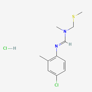 molecular formula C11H16Cl2N2S B13727376 Hokupanon CAS No. 34863-74-6
