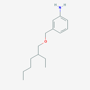 3-{[(2-Ethylhexyl)oxy]methyl}aniline
