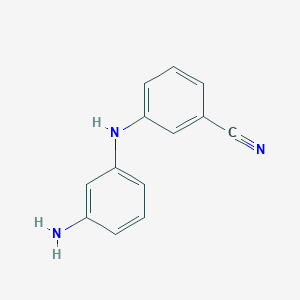 3-[(3-Aminophenyl)amino]benzonitrile
