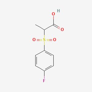 2-(4-Fluorobenzenesulfonyl)propanoic acid