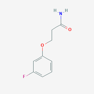 3-(3-Fluorophenoxy)propanamide