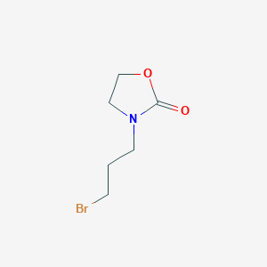 3-(3-Bromopropyl)-1,3-oxazolidin-2-one