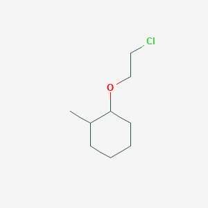 molecular formula C9H17ClO B1372791 1-(2-Chloroethoxy)-2-methylcyclohexane CAS No. 1094273-74-1