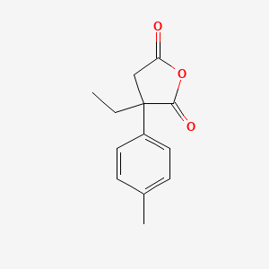 3-Ethyl-3-(4-methylphenyl)oxolane-2,5-dione