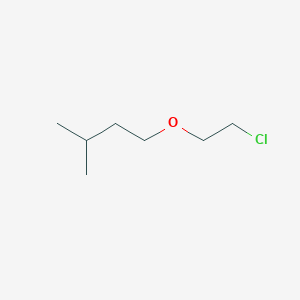 molecular formula C7H15ClO B1372794 1-(2-Chloroethoxy)-3-methylbutane CAS No. 98429-79-9