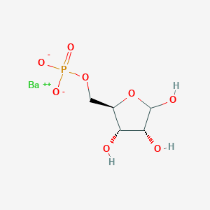 molecular formula C5H9BaO8P B13728041 Ribose-5-phosphate Barium Salt Hydrate 