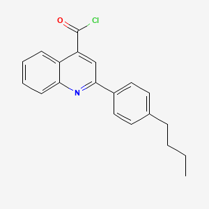 2-(4-Butylphenyl)quinoline-4-carbonyl chloride