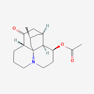molecular formula C18H27NO3 B13728486 AcetyllycoposerramineaM 