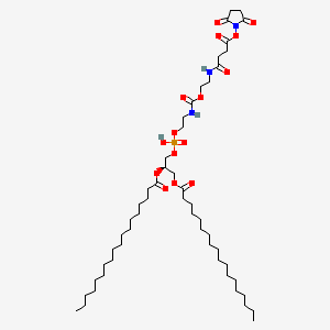 molecular formula C52H94N3O15P B13728636 DSPE-PEG-NHS, MW 600 