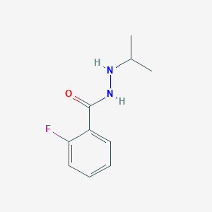 molecular formula C10H13FN2O B13728979 2-fluoro-N'-propan-2-ylbenzohydrazide CAS No. 2925-00-0