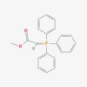 molecular formula C21H19O2P B013729 Methyl (triphenylphosphoranylidene)acetate CAS No. 2605-67-6