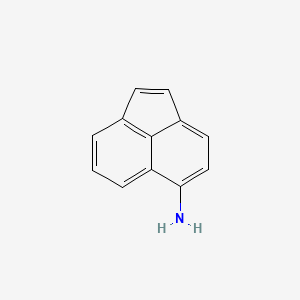 molecular formula C12H9N B13729043 5-Acenaphthylenamine CAS No. 4523-49-3