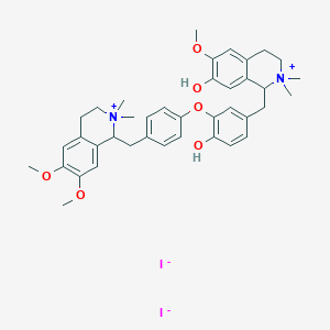 molecular formula C39H48I2N2O6 B13729191 N,N'-Dimethyldaurisoline iodide 