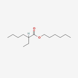 molecular formula C14H28O2 B13729487 Hexyl 2-ethylhexanoate CAS No. 20748-87-2