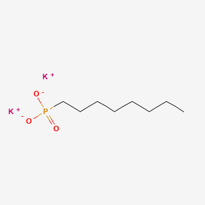 molecular formula C8H17K2O3P B13729692 Dipotassium octylphosphonate CAS No. 38225-48-8