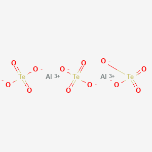 molecular formula Al2O12Te3 B13729780 Aluminum tellurate CAS No. 25268-69-3