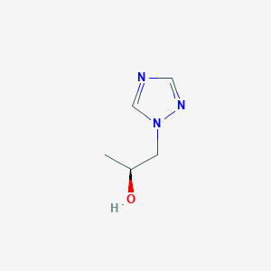 molecular formula C5H9N3O B13729801 (2S)-1-(1H-1,2,4-triazol-1-yl)propan-2-ol 