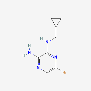 6-Bromo-N2-(cyclopropylmethyl)pyrazine-2,3-diamine