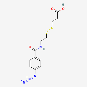 3-[[2-[(4-Azidobenzoyl)amino]ethyl]dithio]propanoicacid